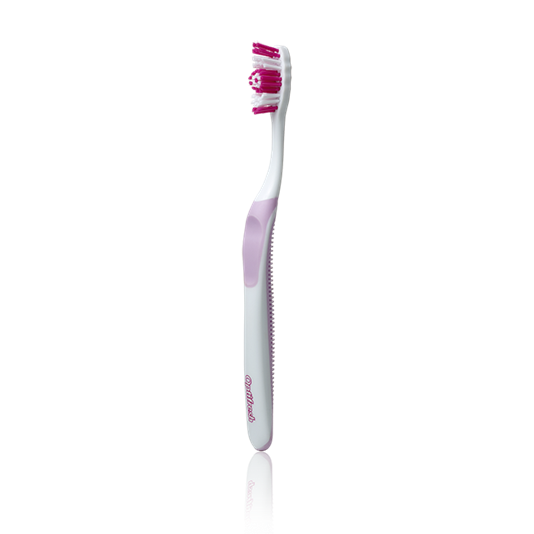 Мягкая зубная щетка «Оптифреш» (розовая)